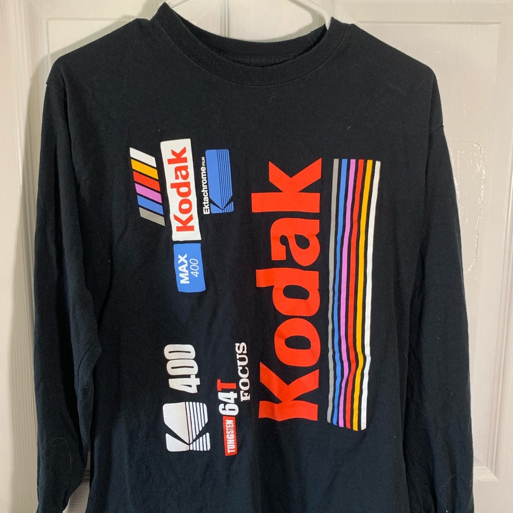 a black long sleeve t-shirt